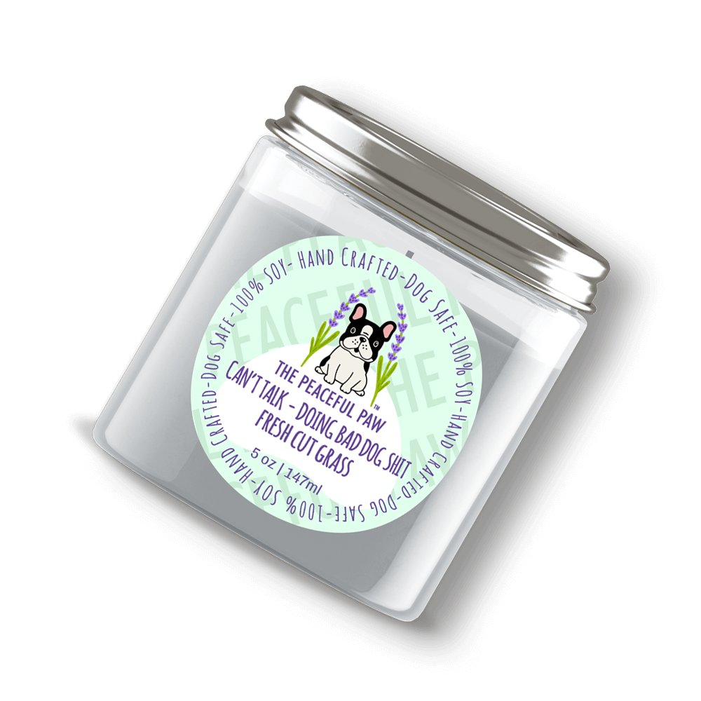Fresh Cut Grass Dog-Safe Soy Candle | Handcrafted | Odor-eliminating
