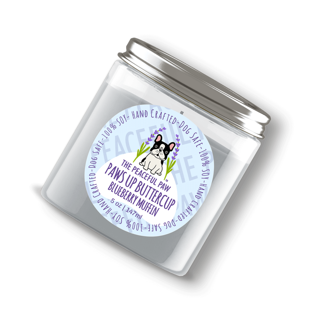 Blueberry Muffin Dog-Safe Soy Candle | Handcrafted | Odor-eliminating