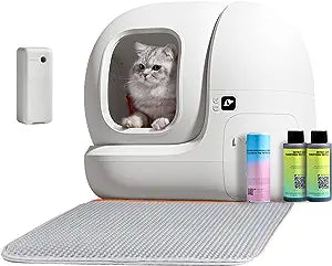 PETKIT Self Cleaning Cat Litter Box - xSecure, Large Size, Odor Removal, APP Control