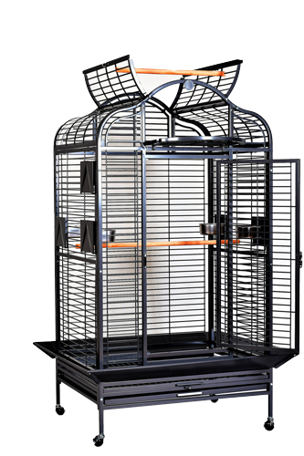 Majestic Parrot Cage - Spacious and Secure Home for Large Birds